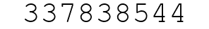 Number 337838544.
