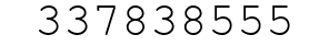 Number 337838555.