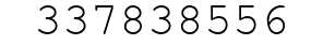 Number 337838556.