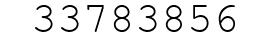 Number 33783856.