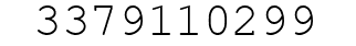 Number 3379110299.
