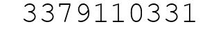 Number 3379110331.