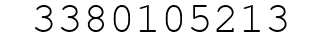 Number 3380105213.
