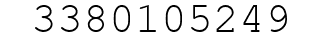 Number 3380105249.