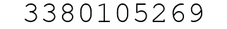Number 3380105269.