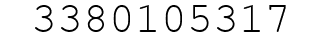 Number 3380105317.