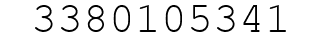 Number 3380105341.