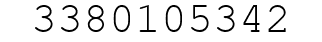 Number 3380105342.