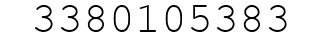 Number 3380105383.