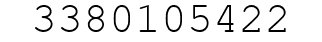 Number 3380105422.