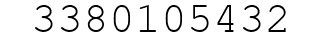 Number 3380105432.