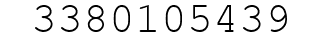 Number 3380105439.