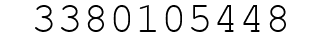 Number 3380105448.