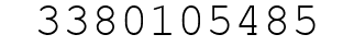 Number 3380105485.