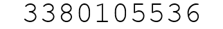 Number 3380105536.