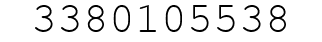 Number 3380105538.