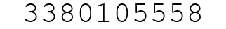 Number 3380105558.