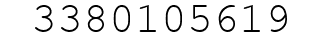Number 3380105619.