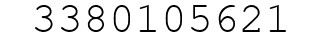 Number 3380105621.
