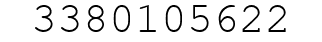 Number 3380105622.