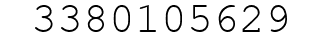 Number 3380105629.