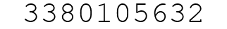 Number 3380105632.