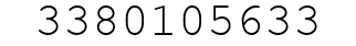 Number 3380105633.