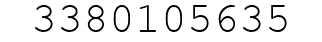 Number 3380105635.