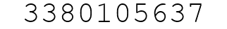 Number 3380105637.