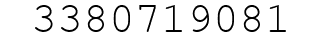 Number 3380719081.