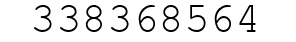 Number 338368564.