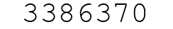 Number 3386370.