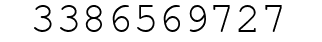 Number 3386569727.