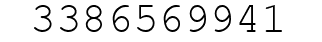 Number 3386569941.