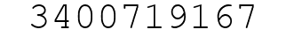 Number 3400719167.