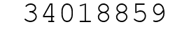 Number 34018859.