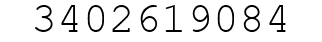 Number 3402619084.