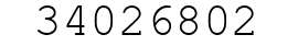 Number 34026802.