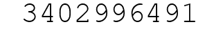 Number 3402996491.