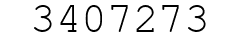 Number 3407273.