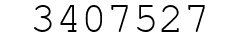 Number 3407527.