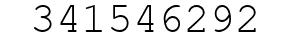 Number 341546292.