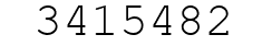 Number 3415482.