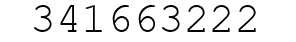 Number 341663222.