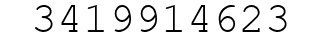 Number 3419914623.