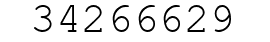 Number 34266629.
