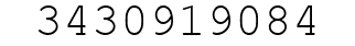 Number 3430919084.