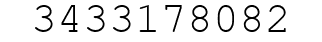 Number 3433178082.