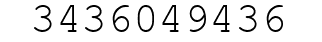 Number 3436049436.
