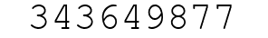 Number 343649877.